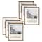 6 Pack: Home Natural Walnut Stain Wood Frame with Mat by Studio Décor®